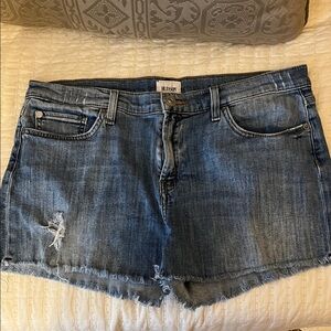 Hudson Kenzie Distressed Denim Shorts